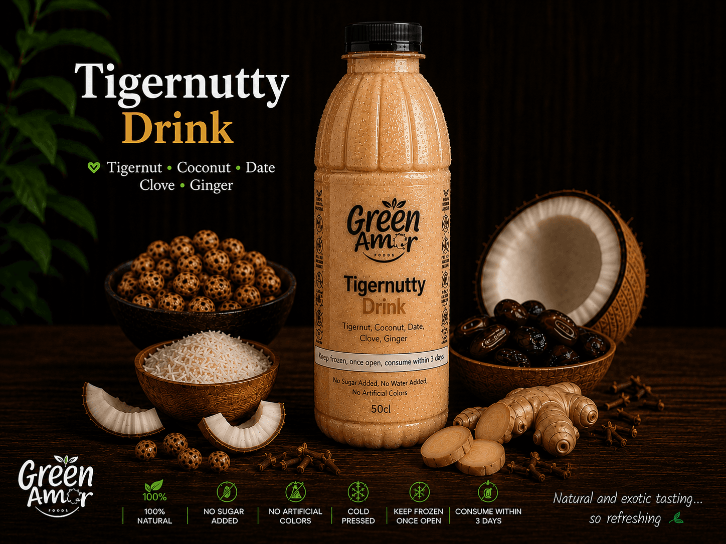Tiger Nutty Drink